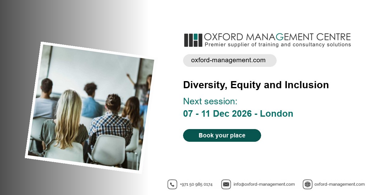 Diversity, Equity and Inclusion Training Course