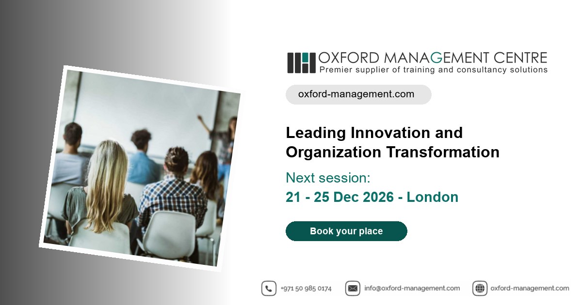 Innolution Leading Innovation and Organization Transformation Training Course