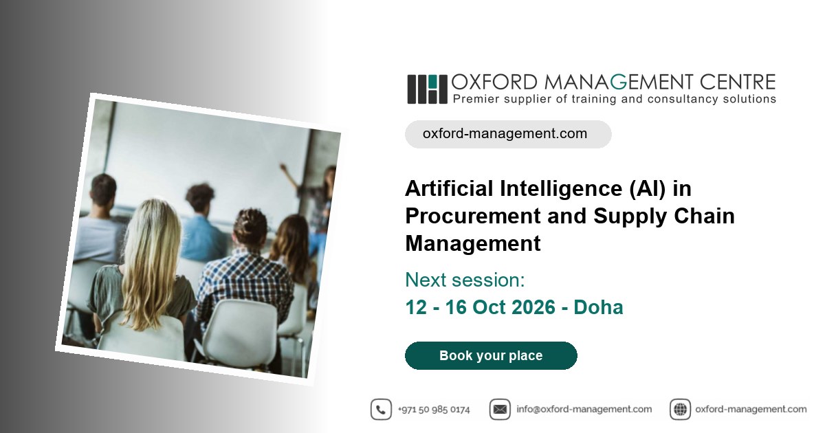 Artificial Intelligence (AI) in Procurement and Supply Chain Management ...
