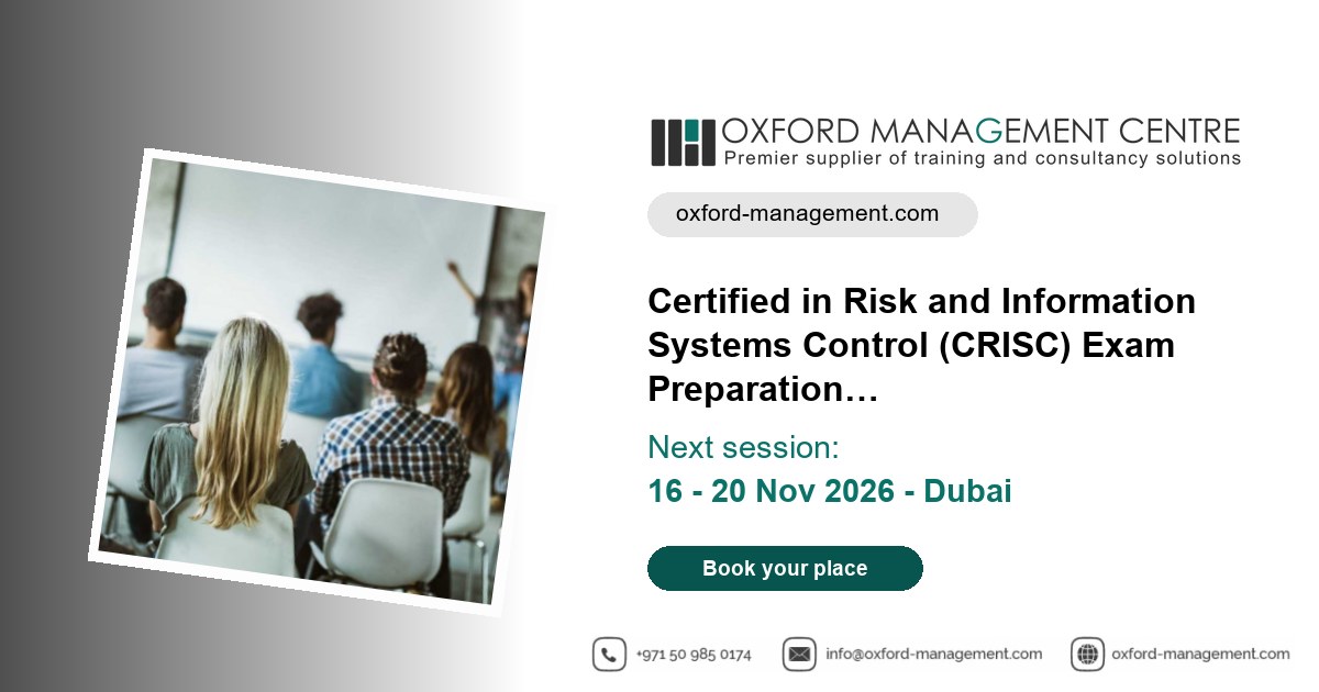 Certified in Risk and Information Systems Control (CRISC) Exam ...