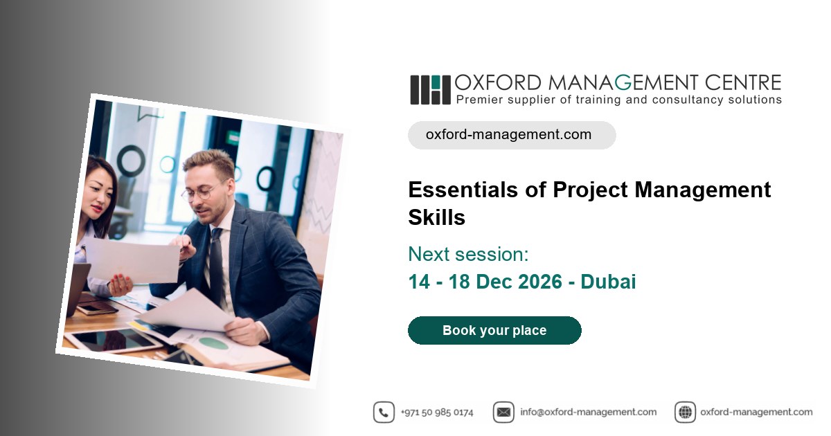 Essentials of Project Management Skills Training Course