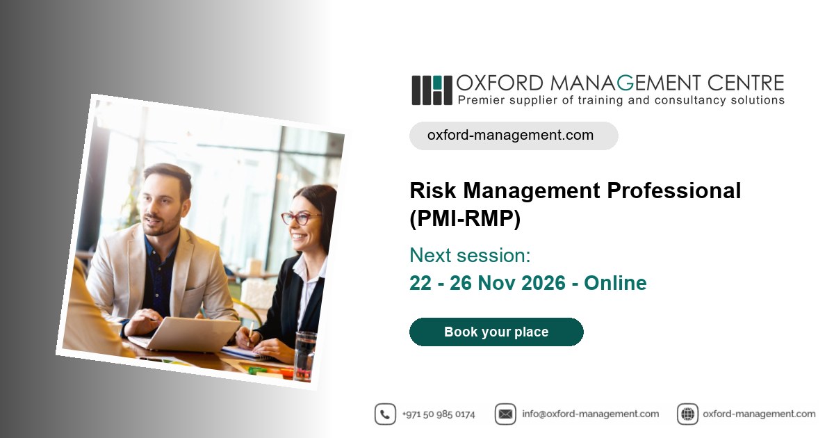 Pri Risk Management Course Risk Management Professional Training Course