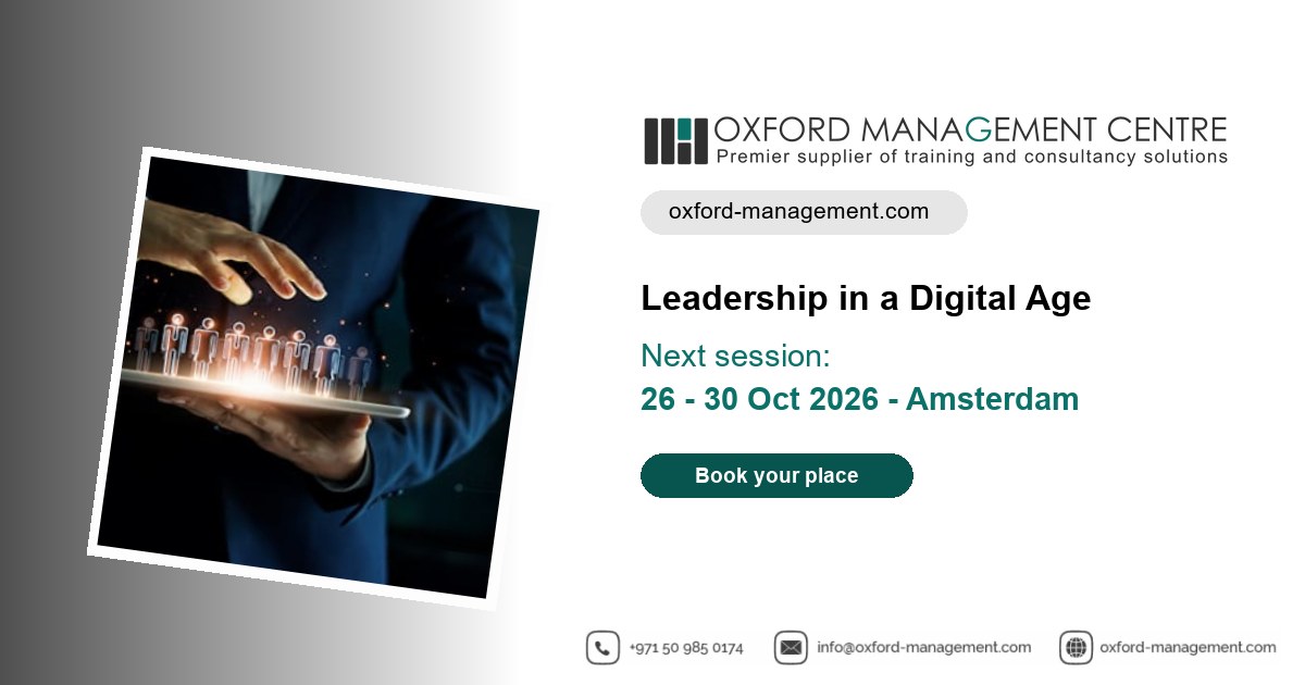 Leadership in a Digital Age Training Course
