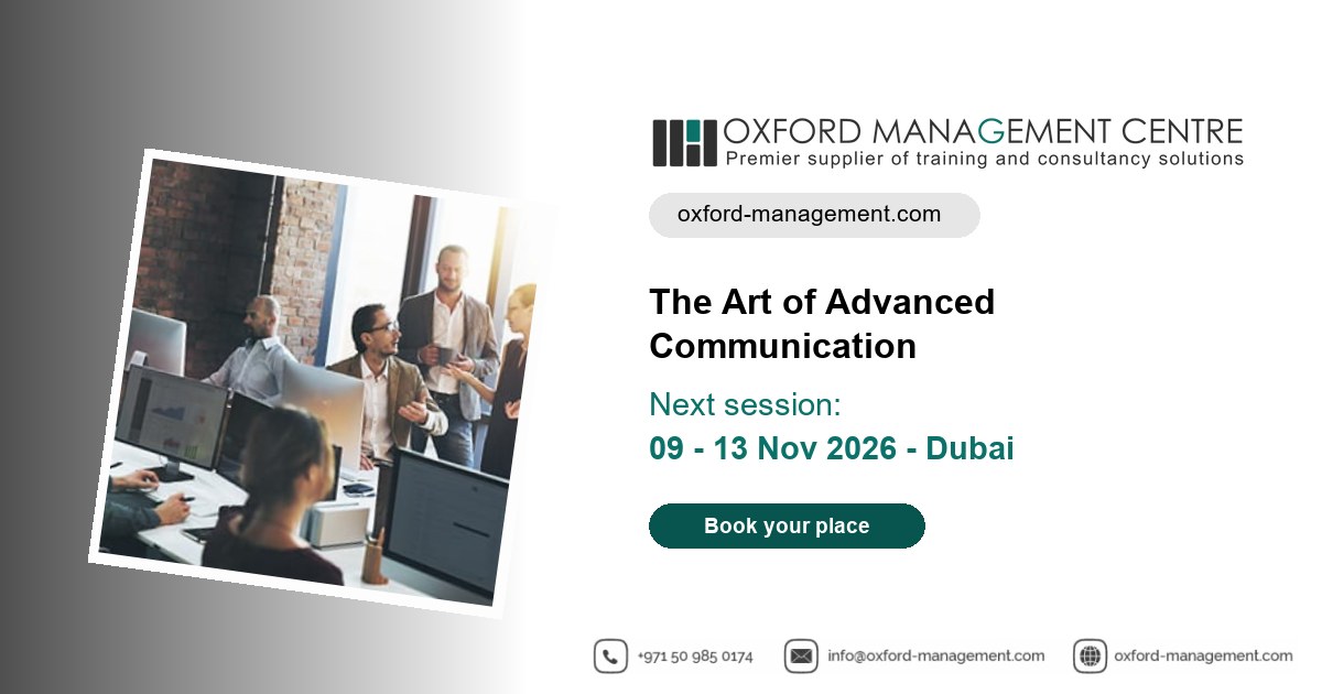 Advanced Communication Skills Training Course