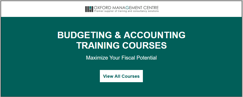 Budgeting and Accounting training courses
