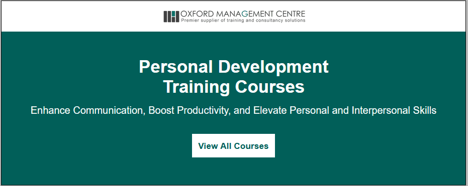 Personal Development Training Courses